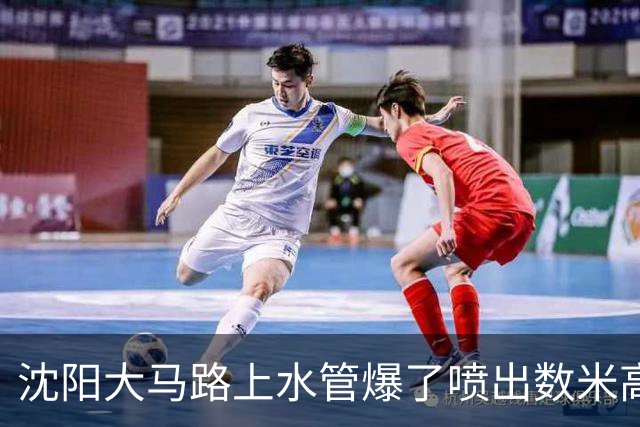 沈阳大马路上水管爆了喷出数米高水柱！官方回应！