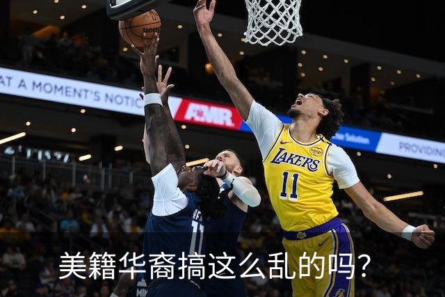 美籍华裔搞这么乱的吗？
